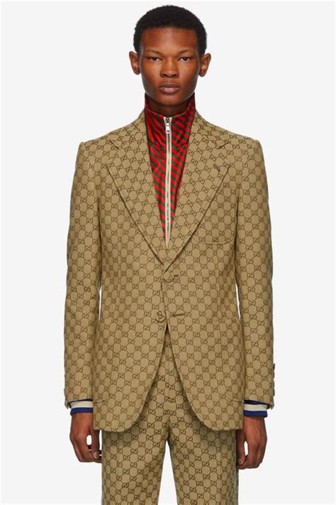 gucci white suit mens|formal gucci suits for men.